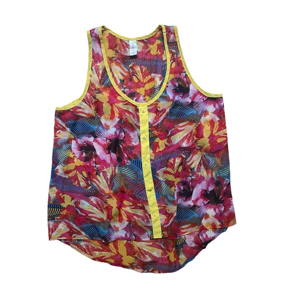 No boundaries sheer print top - Picture 4 of 4